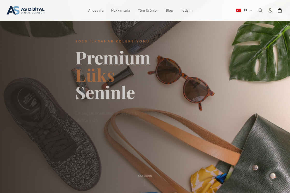 Butik 2 (Trendy Moda) Teması